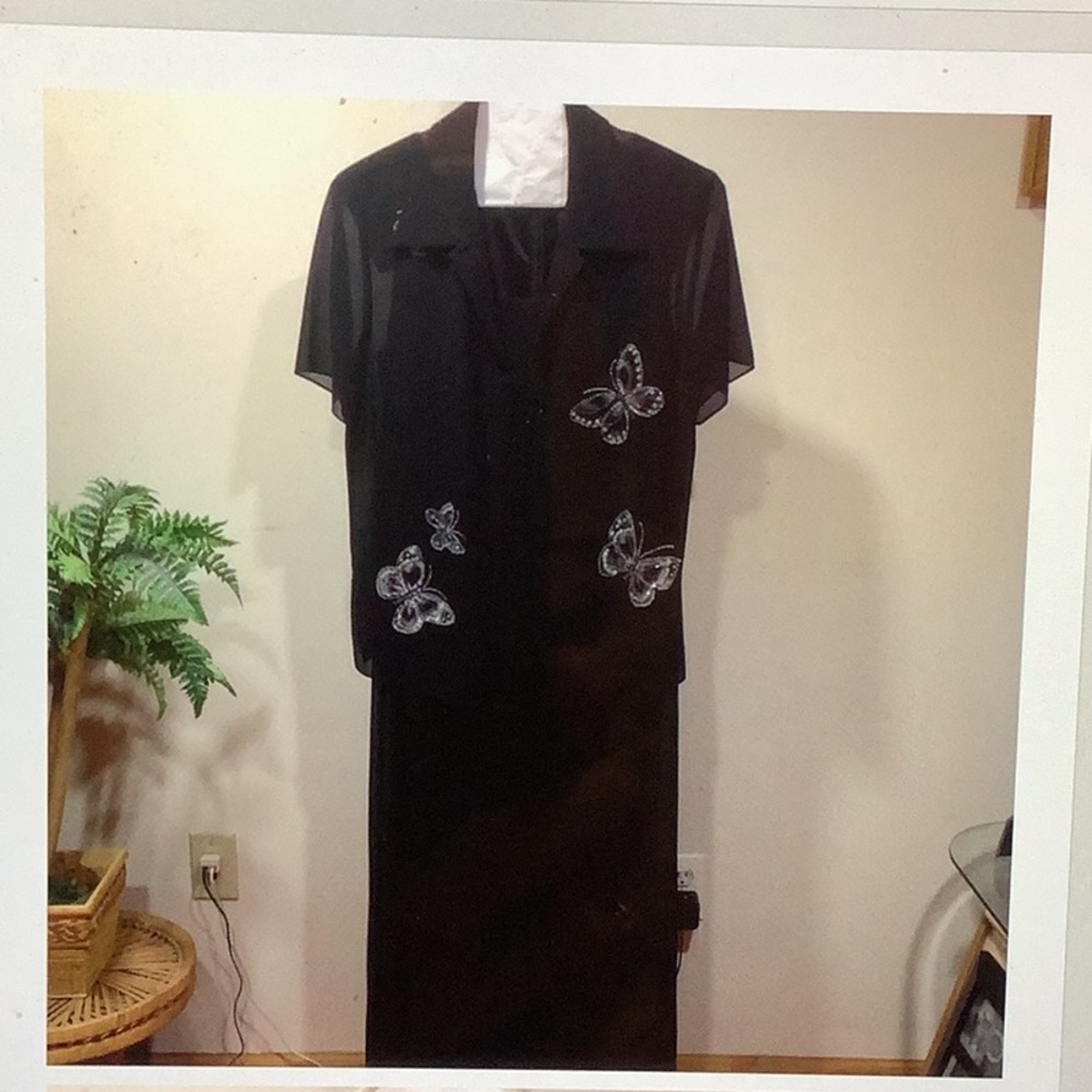 2 piece Dress and Jacket.